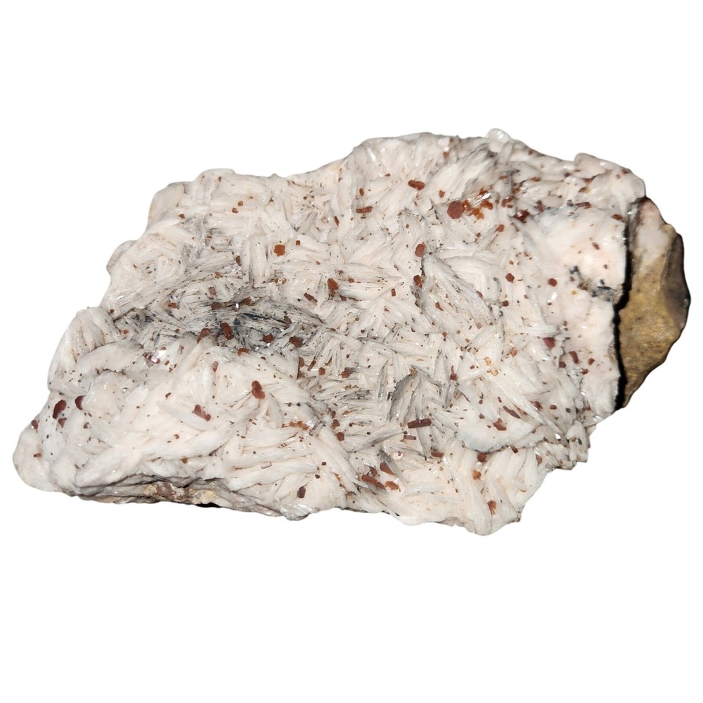 Natural Barite and Vanadinite Bladed Crystal Specimen Cluster 6.5" geological